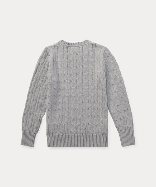 POLO RALPH LAUREN / ポロ ラルフ ローレン ニット・セーター | (ボーイズ 8才～20才)ケーブルニット コットン セーター | 詳細2
