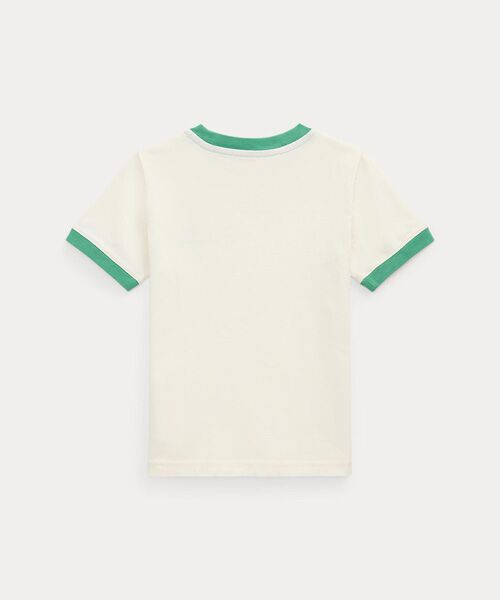 POLO RALPH LAUREN / ポロ ラルフ ローレン Tシャツ | (ボーイズ 2才～7才)ロゴ コットン ジャージー リンガー Tシャツ | 詳細1