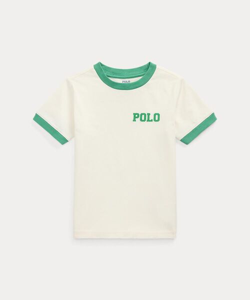 POLO RALPH LAUREN/ポロ ラルフ ローレン (ボーイズ 2才~7才)ロゴ コットン ジャージー リンガー Tシャツ 100ホワイト 4 POLO RALPH LAUREN/ポロ ラルフ ローレン (ボーイズ 2才~7才)ロゴ コットン ジャージー リンガー Tシャツ 100ホワイト 4