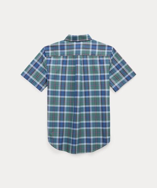 POLO RALPH LAUREN / ポロ ラルフ ローレン シャツ・ブラウス | (ボーイズ 8才～20才)チェック コットン オックスフォード ショートスリーブ シャツ | 詳細1