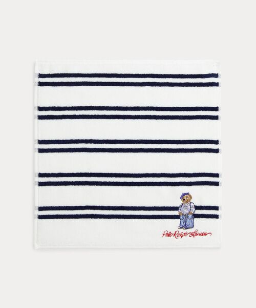 RALPH LAUREN タオルセット 6枚 ネイビー・ストライプ・ホワイト Amazon｜RALPH LAUREN ラルフローレン バスタオル 65x120cm