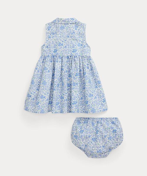 POLO RALPH LAUREN / ポロ ラルフ ローレン ベビー・キッズウエア | (ベビー)フローラル オックスフォード シャツドレス & ブルマー | 詳細1