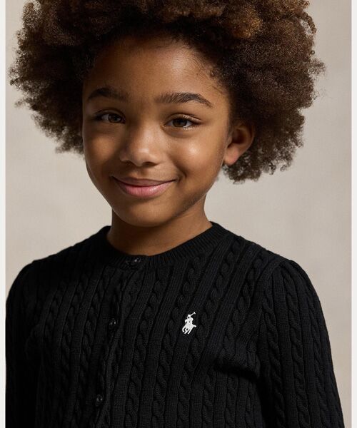 POLO RALPH LAUREN / ポロ ラルフ ローレン カーディガン・ボレロ | (ガールズ 2才～6才)ミニ ケーブル コットン カーディガン | 詳細3