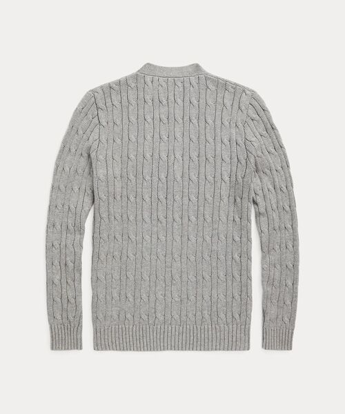 POLO RALPH LAUREN / ポロ ラルフ ローレン カーディガン・ボレロ | (ボーイズ 8才～20才)ケーブルニット コットン Vネック カーディガン | 詳細2