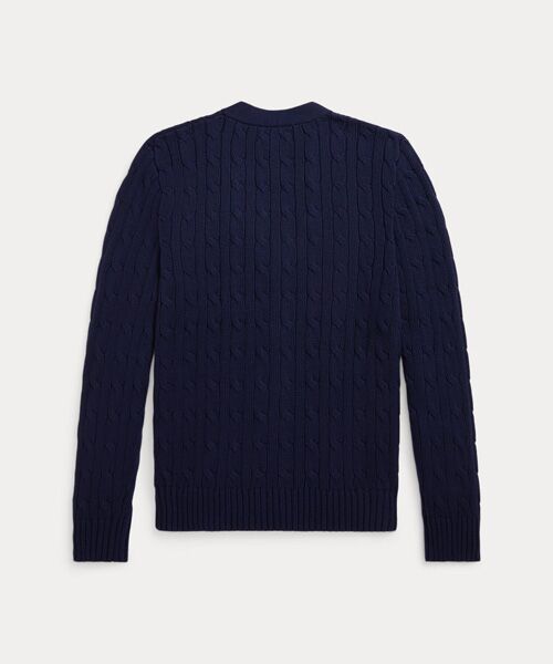 POLO RALPH LAUREN / ポロ ラルフ ローレン カーディガン・ボレロ | (ボーイズ 8才~20才)ケーブルニット コットン Vネック カーディガン | 詳細1