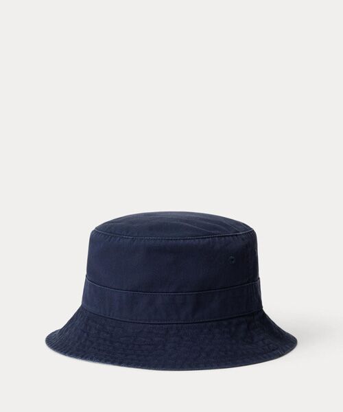 POLO RALPH LAUREN / ポロ ラルフ ローレン ハット | Polo ベア ツイル バケット ハット | 詳細1