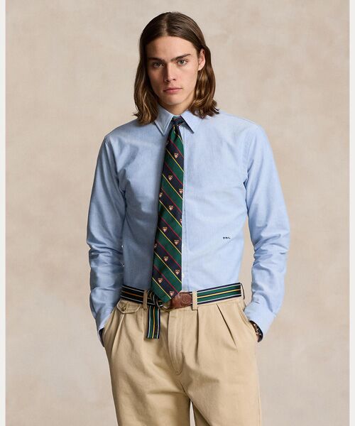 Polo Ralph Lauren カスタムフィット シャツ ポロ ラルフ ローレン】カスタムフィット ボタンダウン リネン