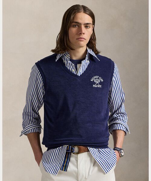 ⭐️新品⭐️ POLO RALPH LAUREN ブルー　ミニタリージャケット　S POLO RALPH LAUREN / ポロ ラルフ ローレン | ファッション通販