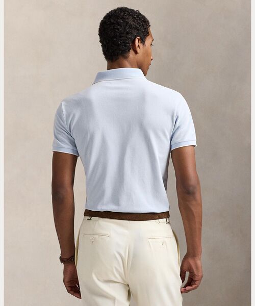 POLO RALPH LAUREN / ポロ ラルフ ローレン ポロシャツ | カスタム スリム フィット ストレッチ オックスフォード メッシュ ポロシャツ | 詳細3