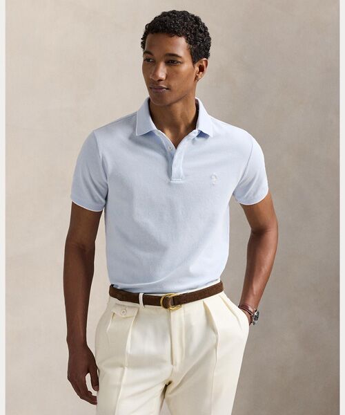 【新品タグ付き】ポロラルフローレンスリムフィットポロシャツ 新品タグ付き ポロラルフローレン スリムフィットポニーS XS