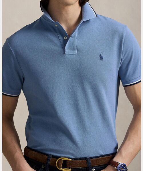 POLO RALPH LAUREN / ポロ ラルフ ローレン ポロシャツ | クラシック フィット メッシュ ポロシャツ | 詳細4