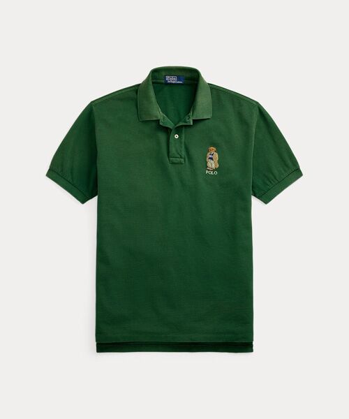 オリジナル フィット Polo ベア メッシュ ポロシャツ