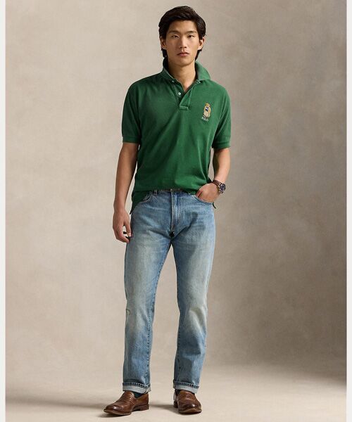 オリジナル フィット Polo ベア メッシュ ポロシャツ