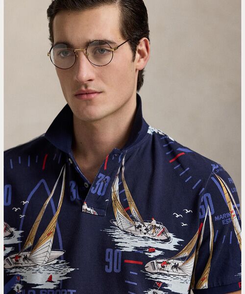 POLO RALPH LAUREN / ポロ ラルフ ローレン ポロシャツ | クラシック フィット ノーティカル メッシュ ポロシャツ | 詳細4
