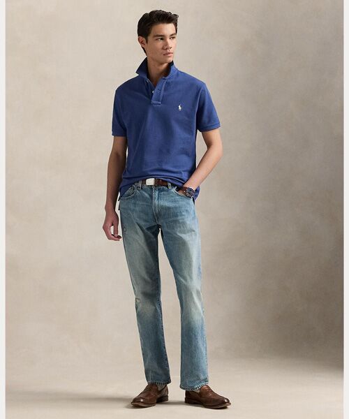 POLO RALPH LAUREN / ポロ ラルフ ローレン ポロシャツ | カスタム スリム フィット メッシュ ポロシャツ | 詳細2