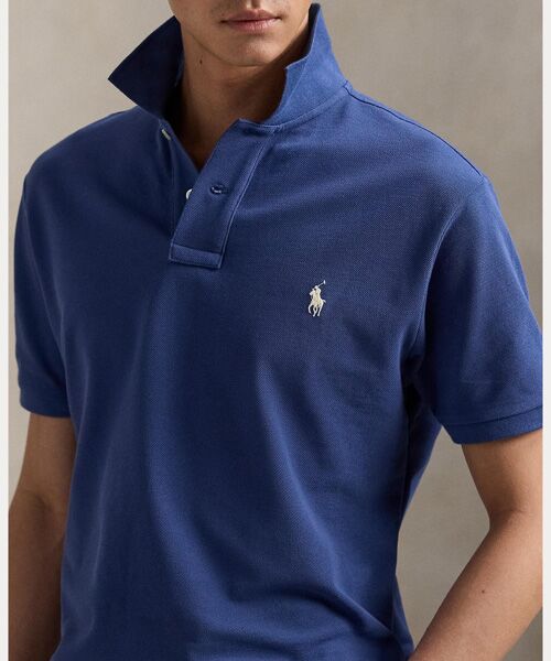 POLO RALPH LAUREN / ポロ ラルフ ローレン ポロシャツ | カスタム スリム フィット メッシュ ポロシャツ | 詳細4