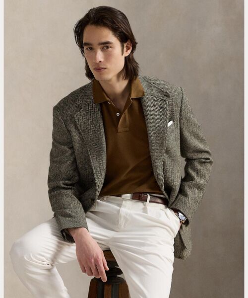 POLO カスタム フィット メッシュ ポロシャツ カスタム フィット メッシュ ポロシャツ（ポロシャツ）｜POLO