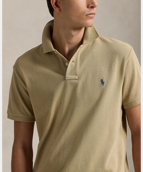 POLO RALPH LAUREN / ポロ ラルフ ローレン ポロシャツ | カスタム スリム フィット メッシュ ポロシャツ | 詳細4