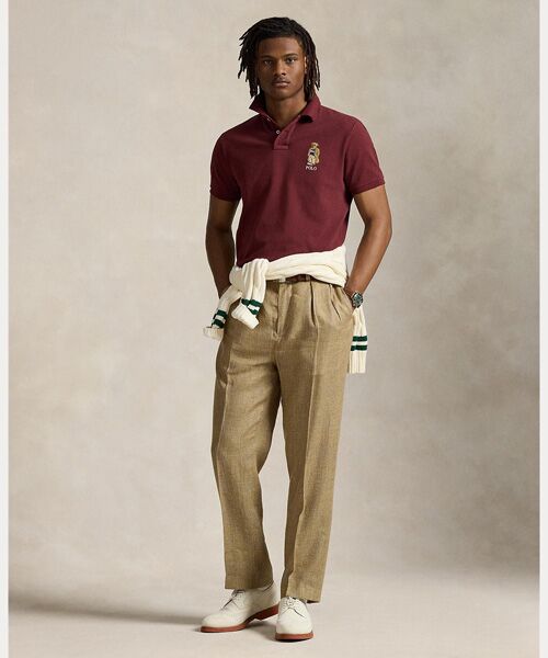 POLO RALPH LAUREN / ポロ ラルフ ローレン ポロシャツ | カスタム スリム フィット ベア メッシュ ポロシャツ | 詳細2