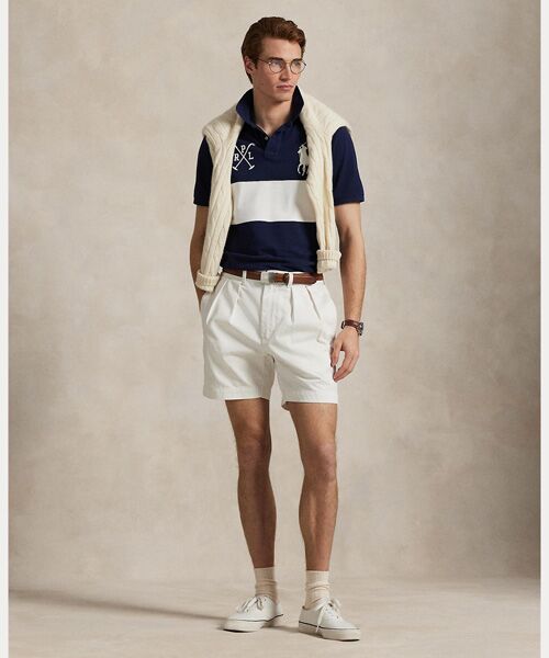 POLO RALPH LAUREN / ポロ ラルフ ローレン ポロシャツ | カスタム スリム フィット Big Pony メッシュ ポロシャツ | 詳細2