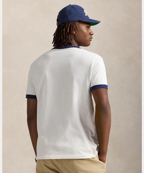 スタンダード フィット スラブ ジャージー グラフィック Tシャツ