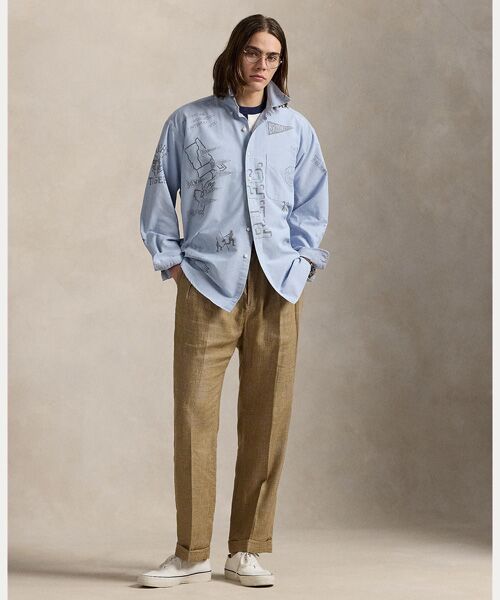 本日超特新品タグ付きRalph Lauren長袖シャツビッグシャツラルフサ 楽天市場】【ビッグサイズ】 【3XL〜5XL】 ラルフローレン