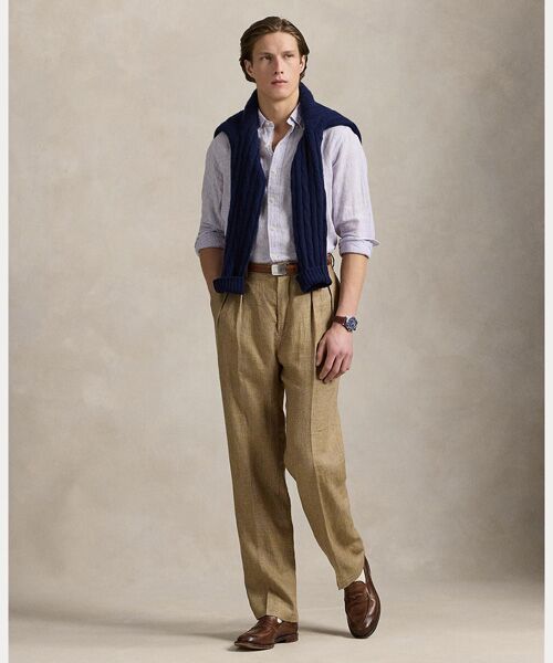 POLO RALPH LAUREN / ポロ ラルフ ローレン シャツ・ブラウス | クラシック フィット ストライプド リネン シャツ | 詳細2