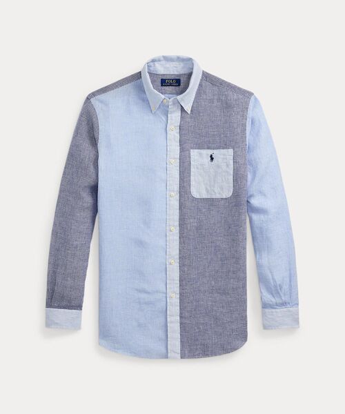 POLO RALPH LAUREN / ポロ ラルフ ローレン シャツ・ブラウス | クラシック フィット リネン ファン シャツ | 詳細1