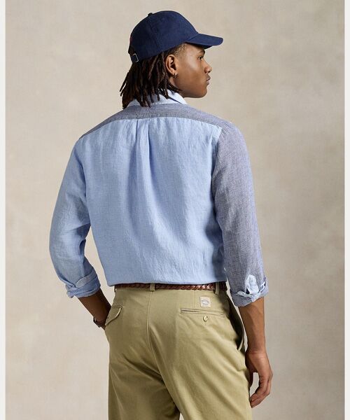 POLO RALPH LAUREN / ポロ ラルフ ローレン シャツ・ブラウス | クラシック フィット リネン ファン シャツ | 詳細3
