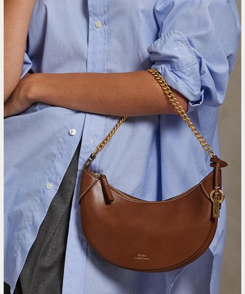 POLO RALPH LAUREN / ポロ ラルフ ローレン ショルダーバッグ | Polo ID レザー ミニ チェーン バッグ | 詳細6