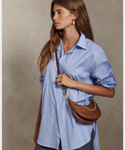 POLO RALPH LAUREN / ポロ ラルフ ローレン ショルダーバッグ | Polo ID レザー ミニ チェーン バッグ | 詳細5