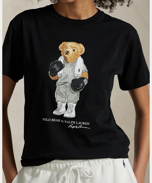 POLO RALPH LAUREN / ポロ ラルフ ローレン Tシャツ | Polo ベア コットン ジャージー Tシャツ | 詳細4