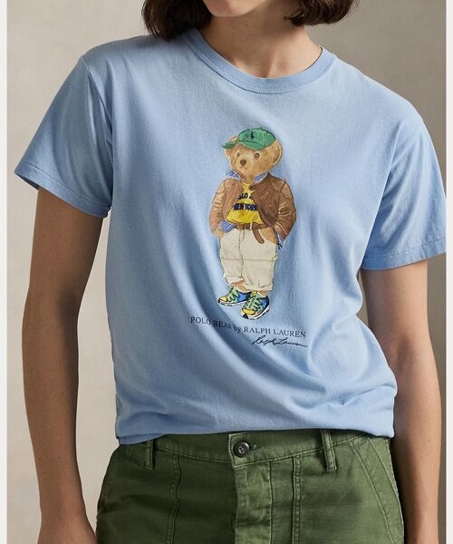 POLO RALPH LAUREN / ポロ ラルフ ローレン Tシャツ | Polo ベア コットン ジャージー Tシャツ | 詳細4