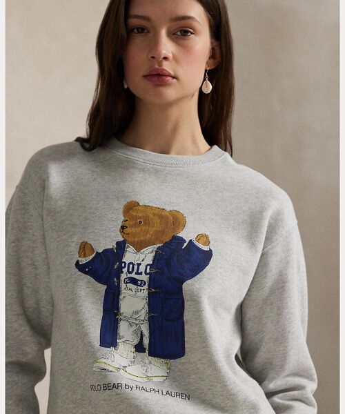 POLO RALPH LAUREN / ポロ ラルフ ローレン スウェット | Polo ベア フリース クルーネック | 詳細4