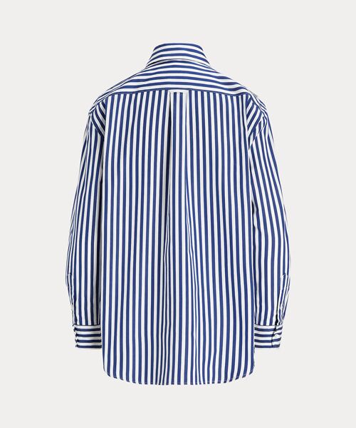 POLO RALPH LAUREN / ポロ ラルフ ローレン シャツ・ブラウス | オーバーサイズ フィット ストライプド コットン シャツ | 詳細5