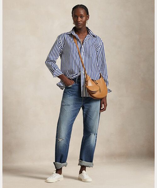 POLO RALPH LAUREN / ポロ ラルフ ローレン シャツ・ブラウス | オーバーサイズ フィット ストライプド コットン シャツ | 詳細2