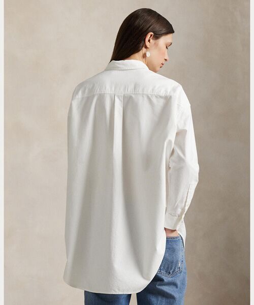 ビッグ コットン オックスフォード シャツ （シャツ・ブラウス）｜POLO