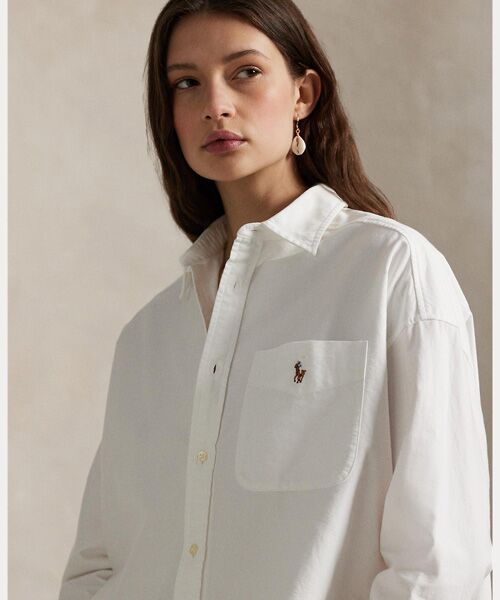 POLO RALPH LAUREN / ポロ ラルフ ローレン シャツ・ブラウス | ビッグ コットン オックスフォード シャツ | 詳細4