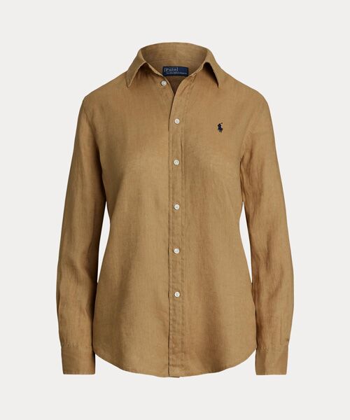 クラシック フィット リネン シャツ （シャツ・ブラウス）｜POLO