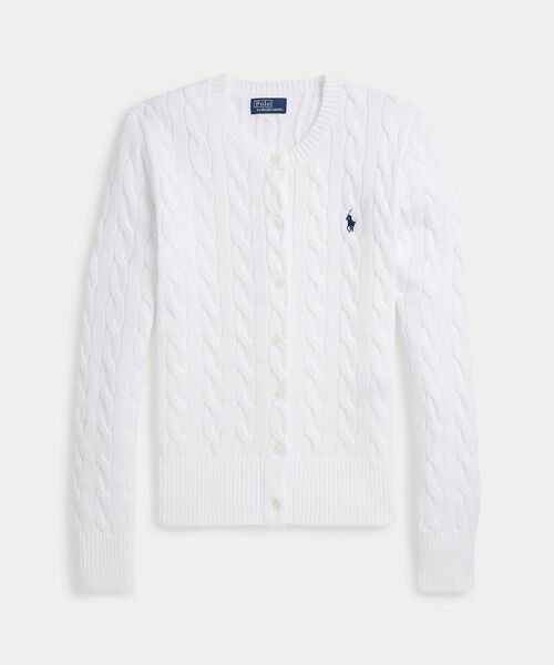 Ralph Lauren アイボリー ニットカーディガン 楽天市場】ポロ ラルフローレン カーディガン Polo Ralph Lauren