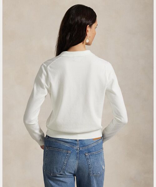 POLO RALPH LAUREN / ポロ ラルフ ローレン カーディガン・ボレロ | ポロカラー ボタンド カーディガン | 詳細3