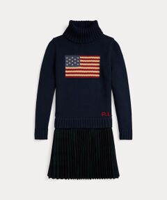 ❤︎ polo ラルフローレン　タグ付き新品80 ネイビーワンピース　❤︎ POLO RALPH LAUREN / ポロ ラルフ ローレン （キッズ