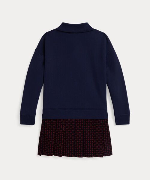 POLO RALPH LAUREN / ポロ ラルフ ローレン ミニ丈・ひざ丈ワンピース | (ガールズ 2才～6才)コーデュロイスカート フリース ドレス | 詳細1