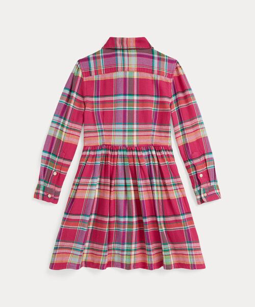 POLO RALPH LAUREN / ポロ ラルフ ローレン ミニ丈・ひざ丈ワンピース | (ガールズ 2才～6才)チェック コットン マドラス シャツドレス | 詳細2
