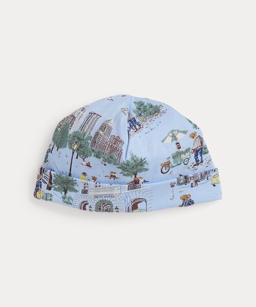 POLO RALPH LAUREN / ポロ ラルフ ローレン ベビー・キッズグッズ | (ベビー)Polo ベア コットン インターロック ビーニー（999マルチカラー）