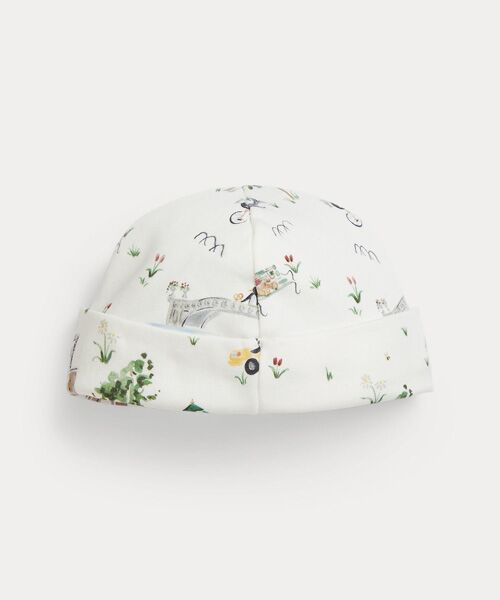 POLO RALPH LAUREN / ポロ ラルフ ローレン ベビー・キッズグッズ | (ベビー)RL ベビー x Riley Sheehey コットン ビーニー | 詳細1