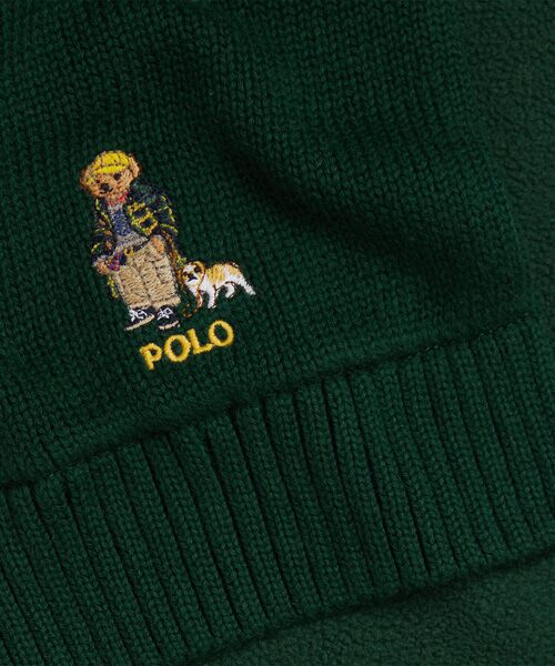 POLO RALPH LAUREN / ポロ ラルフ ローレン マフラー・ショール・スヌード・ストール | (ボーイズ 8才～20才)Polo ベア コットン マフラー | 詳細1