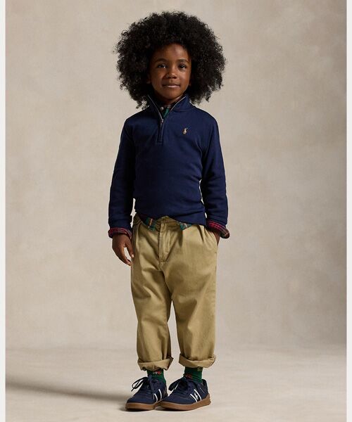 POLO RALPH LAUREN / ポロ ラルフ ローレン その他トップス | (ボーイズ 2才～7才)コットン インターロック クォータージップ プルオーバー | 詳細3