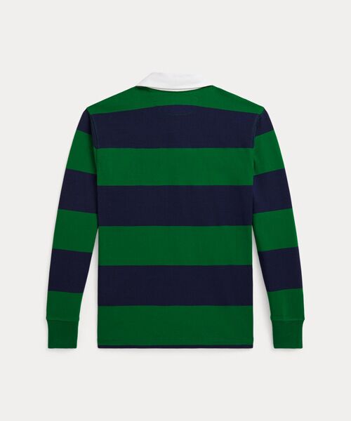 POLO RALPH LAUREN / ポロ ラルフ ローレン カットソー | (ボーイズ 8才～20才)ストライプド コットン ジャージー ラグビー シャツ | 詳細2