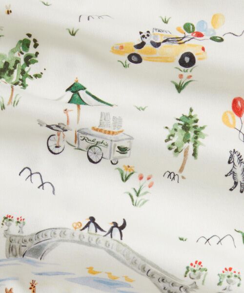 POLO RALPH LAUREN / ポロ ラルフ ローレン ロンパース | (ベビー)RL ベビー x Riley Sheehey ガウンカバーオール | 詳細3